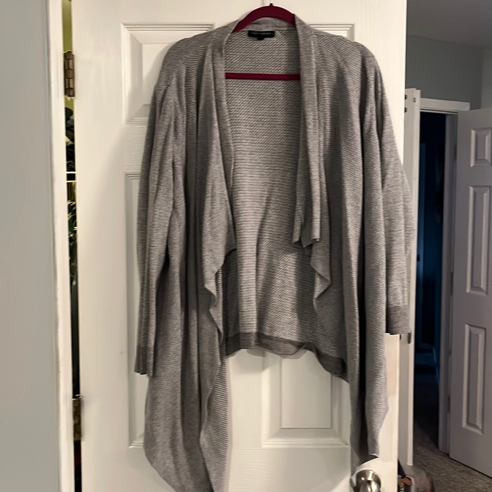 Banana Republic gray cardigan